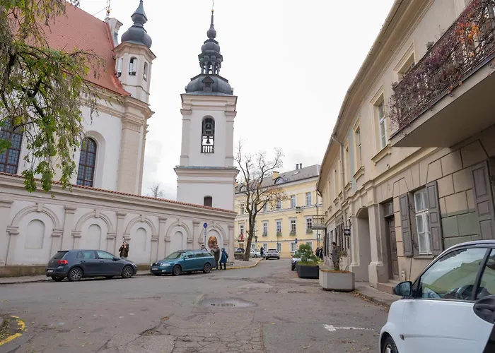 Apartment Church Through The Window
